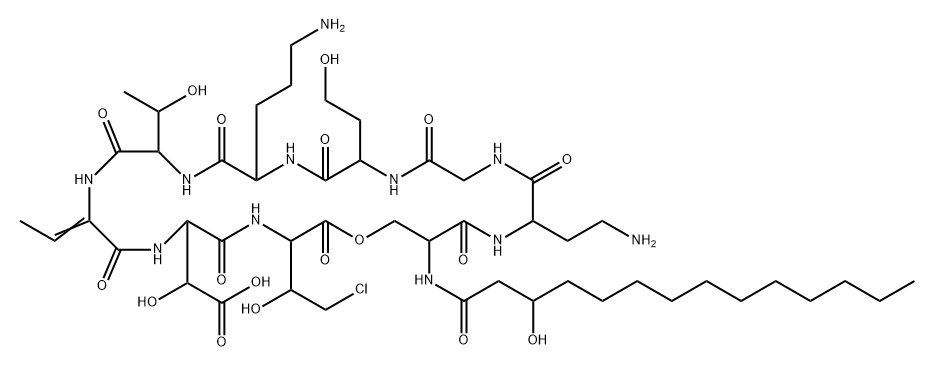 Syringotoxin B 结构式