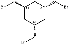 (1S,3S,5S)-1,3,5-三(溴甲基)环己烷 结构式