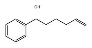 1-PHENYLHEX-5-EN-1-OL 结构式