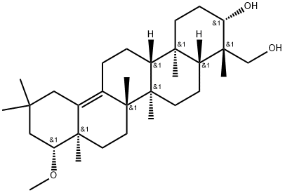 大豆皂甙元 D 结构式