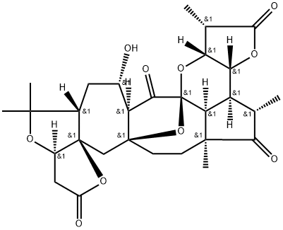 LANCIFODILACTONE C; 结构式