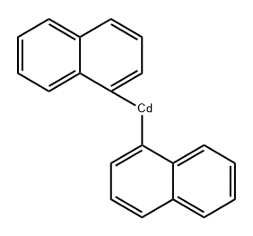 Cadmium, di-1-naphthalenyl- (9CI) 结构式