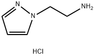 2-(1H-吡唑-1-基)乙烷-1-胺盐酸盐 结构式