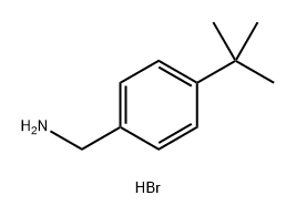 (4-(tert-butyl)phenyl)methanamine hydrobromide 结构式