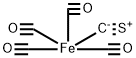 Iron, (carbonothioyl)tetracarbonyl- 结构式