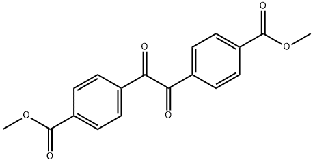 4,4'-乙二酰基二苯甲酸甲酯 结构式