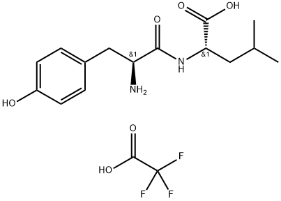 L-Leucine, N-L-tyrosyl-, mono(trifluoroacetate) (9CI) 结构式