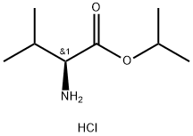 丙-2-基 (2S)-2-氨基-3-甲基丁酸酯盐酸盐 结构式