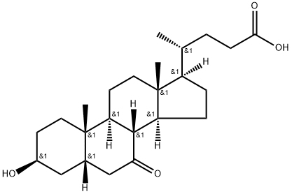 熊去氧胆酸杂质L 结构式
