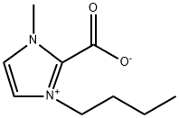 1-丁基-2-羧基-3-甲基-1H-咪唑鎓内盐 结构式