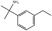 Benzenemethanamine, 3-ethyl-α,α-dimethyl- 结构式