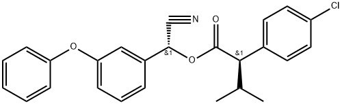 氰戊菊酯 结构式