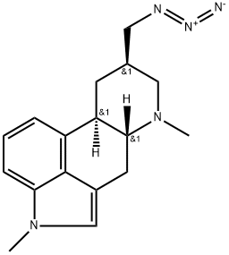 1,6-dimethyl-8β-azidomethyl-ergoline 结构式