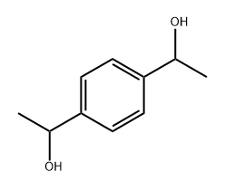 1-[4-(1-羟乙基)苯基]乙醇 结构式