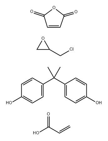 ACRYLATED CARBOXYLATED BISPHENOL A 结构式