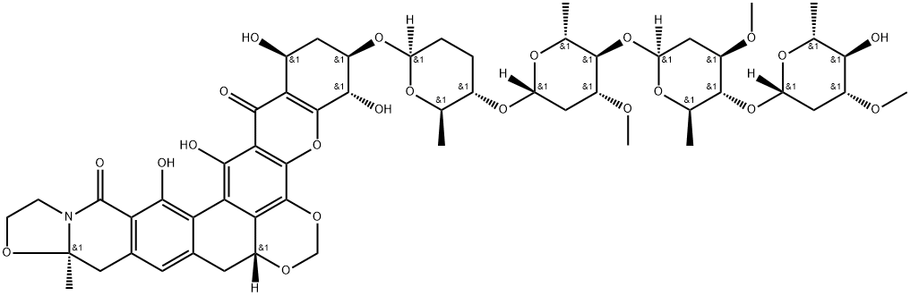 木贺霉素 E 结构式