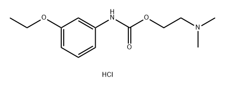 Carbanilic acid, m-ethoxy-, 2-(dimethylamino)ethyl ester, hydrochloride 结构式