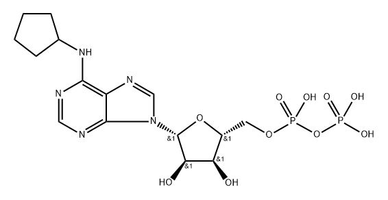 6-cPe-ADP / cpADP 结构式