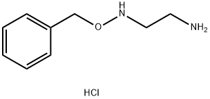 (2-aminoethyl)(benzyloxy)amine dihydrochloride 结构式