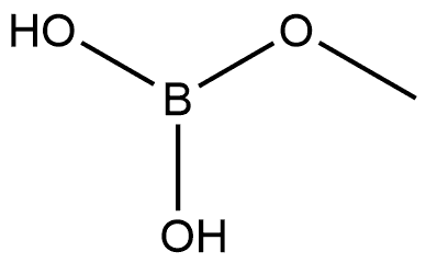 Boric acid (H3BO3), monomethyl ester (9CI) 结构式