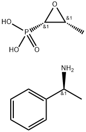 磷霉素杂质32 R-(+)-ALPHA-甲基苄胺盐 结构式