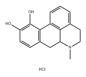 rac-Apomorphine-13C-d3 HCl 结构式