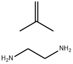 1,2-乙二胺与氯化异丁烯的均聚物的反应产物 结构式