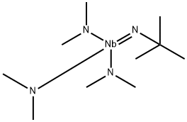 (t-Butylimido)tris(dimethylamino)niobium, 98% 结构式