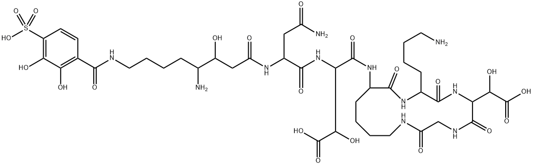 假交替单孢菌素 A 结构式