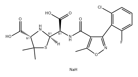 氟氯西林杂质8 结构式