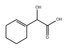 2-(cyclohex-1-en-1-yl)-2-hydroxyacetic acid 结构式