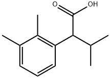 2-(2,3-二甲基苯基)-3-甲基丁酸 结构式