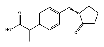洛索洛芬杂质 结构式