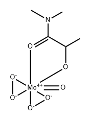 (S)-(2-Hydroxy-N,N-dimethylpropanamide-O,O 结构式