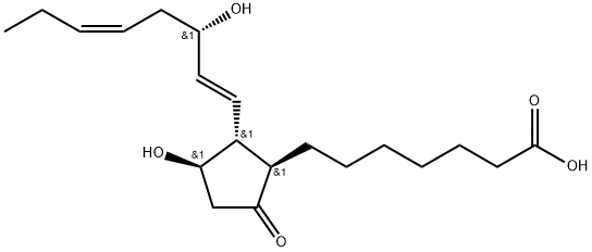 Δ17前列腺素E1 结构式