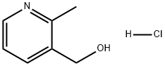 3-Pyridinemethanol, 2-methyl-, hydrochloride (1:1) 结构式