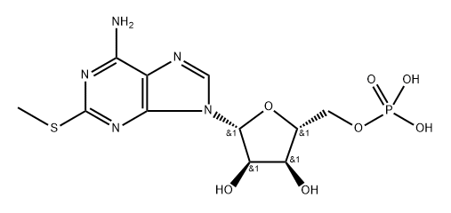 poly(2'-methylthioadenylic acid) 结构式