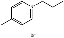 1-丙基-4-甲基吡啶溴化物 结构式