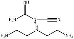 Guanidine, cyano-, polymer with N-(2-aminoethyl)-1,2-ethanediamine, hydrochloride 结构式