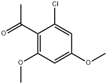 1-(2-Chloro-4,6-dimethoxyphenyl)ethanone 结构式