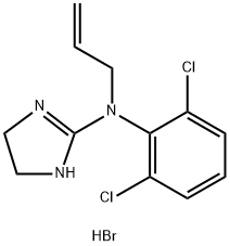 化合物 ALINIDINE HYDROBROMIDE 结构式