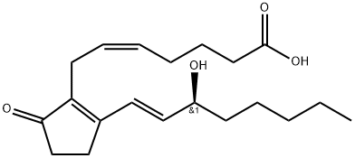 地诺前列酮 结构式