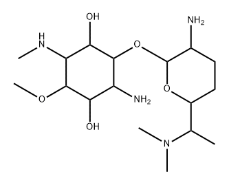 6'-di-N-methylfortimicin B 结构式