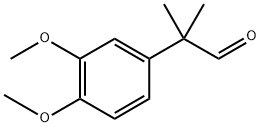 Benzeneacetaldehyde, 3,4-dimethoxy-α,α-dimethyl- 结构式