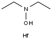 TETRAKIS(N,N-DIETHYLAMINOOXY)HAFNIUM 结构式