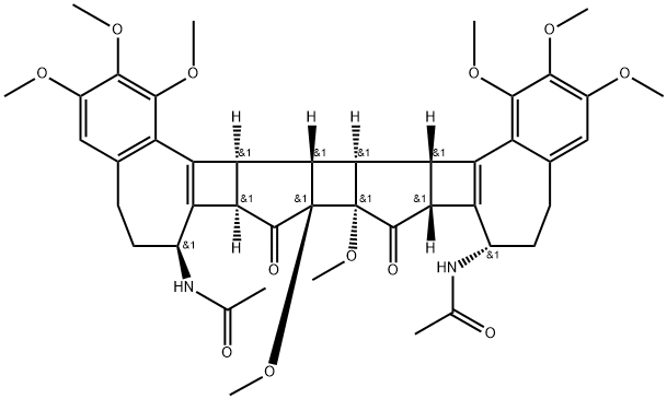 Α-光秋水仙碱 结构式