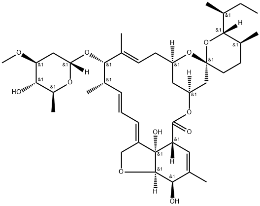 依维菌素杂质8 结构式