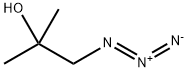 1-azido-2-methylpropan-2-ol 结构式