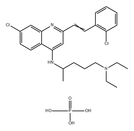 Aminoquinol diphosphate 结构式