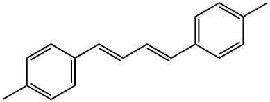 Benzene, 1,1'-(1E,3E)-1,3-butadiene-1,4-diylbis[4-methyl- 结构式